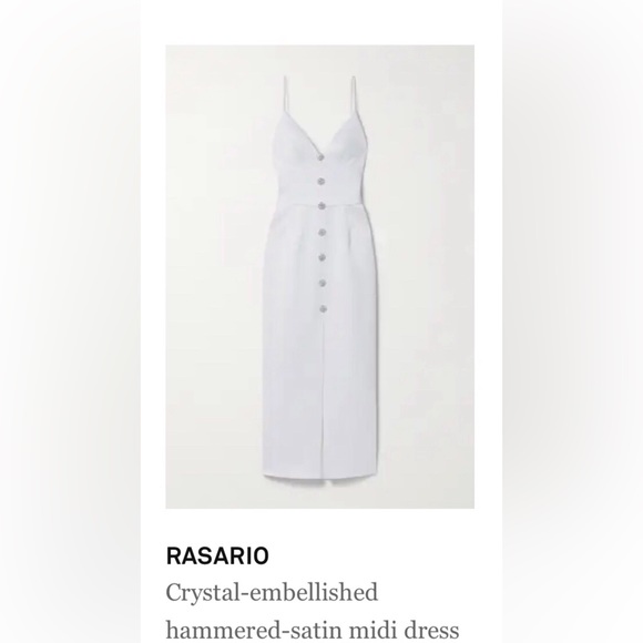 luxury RASARIO designer dress